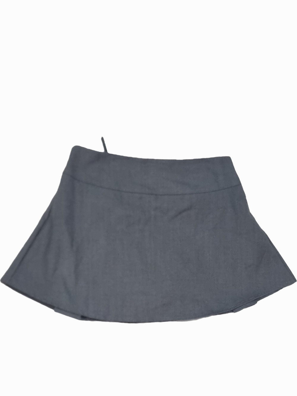 Gray Mini Skirt With Bow Ties - Picture 2 of 2